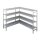 Combisteel Regalsystem für Kühlzelle Art. 7489.2095 2130x450x1700mm