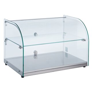 Combisteel Show-Vitrine neutrales Tischmodell mit 45 Liter