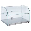 Combisteel Show-Vitrine neutrales Tischmodell mit 45 Liter