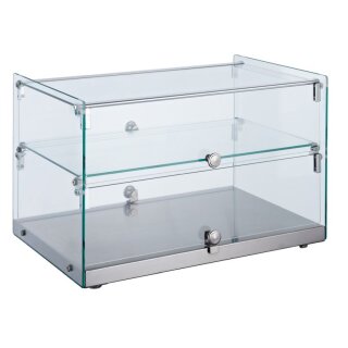 Combisteel Show-Vitrine neutrales Tischmodell mit 50 Liter