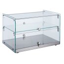 Combisteel Show-Vitrine neutrales Tischmodell mit 50 Liter