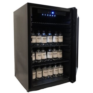 Gastro Mini-Kühlschrank 115 Liter - Tischmodell, schwarz, verstellbare Roste