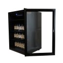 Gastro Mini-Kühlschrank 115 Liter - Tischmodell, schwarz, verstellbare Roste