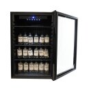 Gastro Mini-Kühlschrank 115 Liter - Tischmodell, schwarz, verstellbare Roste