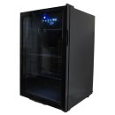 Gastro Mini-Kühlschrank 115 Liter - Tischmodell, schwarz, verstellbare Roste