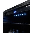 Gastro Mini-Kühlschrank 115 Liter - Tischmodell, schwarz, verstellbare Roste