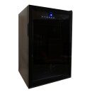 Gastro Mini-Kühlschrank 115 Liter - Tischmodell, schwarz, verstellbare Roste