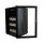 Gastro Mini-Kühlschrank 115 Liter - Tischmodell, schwarz, verstellbare Roste