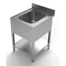 Combisteel Spültisch mit 1 Becken und Grundboden...
