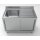 Combisteel Spülschrank mit 2 Türen und 1 Becken links aus Edelstahl 1200x700x850mm