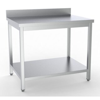 Combisteel Arbeitstisch Grundboden Aufkantung Selbstmontage 700x600x850mm