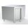 Combisteel Eck-Arbeitsschrank 1 Flügeltüre Edelstahl 1000/1000x700x850mm
