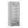 Combisteel Tiefkühlschrank 600 Liter 1 Glastür 5 Böden fahrbar 750x710x1997mm