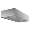 Combisteel Kastenhaube aus Edelstahl 2400x950x400mm