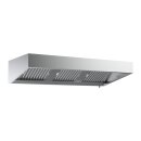 Combisteel Trapez-Wandhaube aus Edelstahl 2000x950x400mm