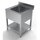 Combisteel Spültisch 1 Becken mit Grundboden aus...