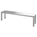 Combisteel Aufsatzbord aus Edelstahl 1 stufig 1400x300x350mm