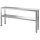 Combisteel Aufsatzbord aus Edelstahl 2 stufig 1600x300x350mm