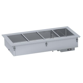 Combisteel Bain-Marie GN2/1 mit manueller Wasserbefüllung