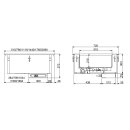 Combisteel Bain-Marie GN5/1 mit Heißluft