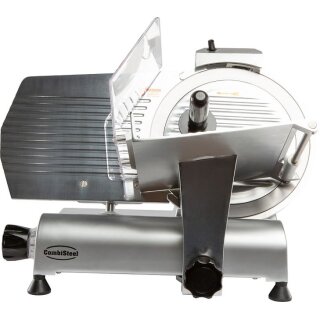 Combisteel Aufschnittmaschine Tischgerät aus  Edelstahl mit 230V 0,25kW