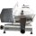 Combisteel Aufschnittmaschine Tischgerät aus  Edelstahl mit 230V 0,25kW