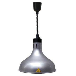 Combisteel Wärmelampe in silber inkl. Leuchtmittel