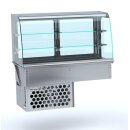 Combisteel Einbau-Kühlvitrine mit rundem Glasaufbau...