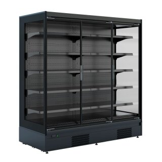 Combisteel Wandkühlregal Mike 3.8 Supermarktregal mit 5 Türen und Umluft