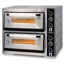 Combisteel Doppel-Pizzaofen für 2X4Pizzen Ø30mm
