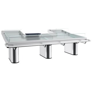 Combisteel Fischtheke Frischetheke Supermarkt Ladenbau 3050x1760x1088mm