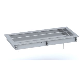 Combisteel Drop-in Crushed-Ice Wanne GN2/1 aus Edelstahl