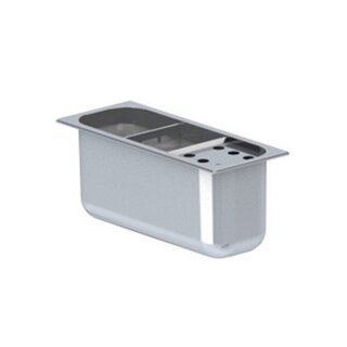Combisteel Eisportioniererspüle aus Edelstahl für Eistruhen Art. 7295.0020-0025