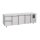 Combisteel Kühltisch mit 3 Türen und 2 Schubladen aus Edelstahl 2330x700x850mm