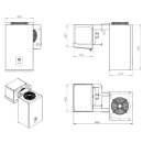 Combisteel Kühlaggregate Huckepack für Kühlzelle mit 6,6-9 m³
