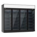 Combisteel Kühlschrank mit 4 Glastüren und 2060...