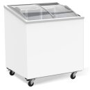 Combisteel Tiefkühltruhe mit Glasdeckel 198 Liter