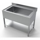 Combisteel Spültisch mit 1Becken und Grundboden...