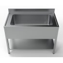 Combisteel Spültisch mit 1Becken und Grundboden...