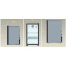 Tischkühlschrank Combisteel – 136 Liter, kompakt, schwarz