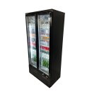 Combisteel Barkühlschrank mit 2 Glastüren und 2x5 Roste 458 Liter