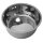 Combisteel Spülbecken aus Edelstahl mit PVC-Siphon 420mmØx180mm