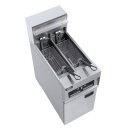 Combisteel Fritteuse mit 2x12,5 Liter aus Edelstahl