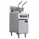 Combisteel Fritteuse freistehend aus Edelstahl mit 25...