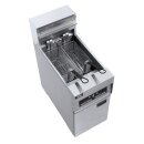 Combisteel Fritteuse freistehend aus Edelstahl mit 25 Liter 400V