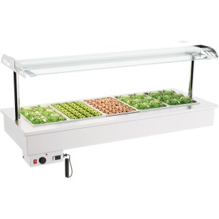 Combisteel Einbau-Bain-Marie mit GN5/1 aus Edelstahl