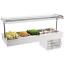 Combisteel Einbau-Bain-Marie mit 5xGN1/1 aus Edelstahl