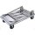 Thermobox-Transportwagen Aus Edelstahl, Traglast 150 Kg, 740 X 480 X 870 Mm