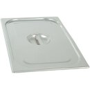 Edelstahl Gastronrmdeckel Basic 1/6 GN mit gerundeten...