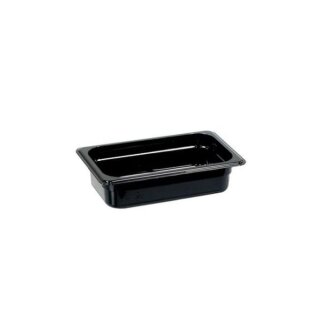 Gastronormbehälter, Polycarbonat, Schwarz, Gn 1/4 (65 Mm)
